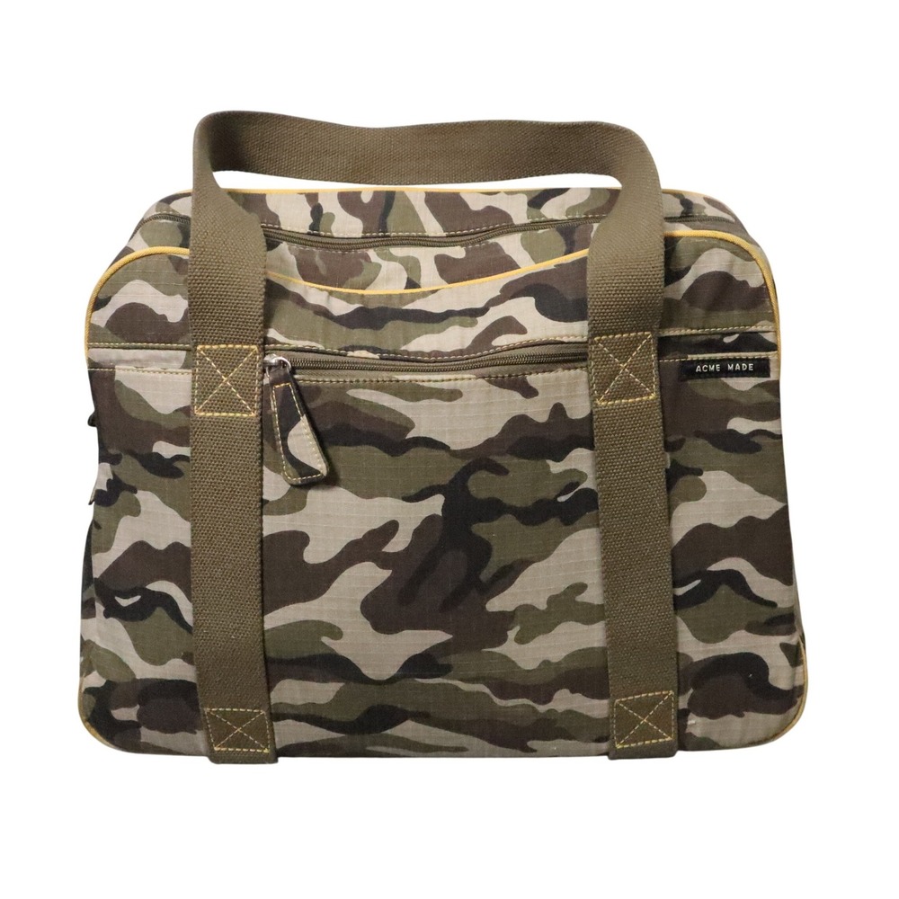 Acme Made Trixie Camo Laptop Bag Large‎ Camo Ripstop Nylon Travel Work Utility